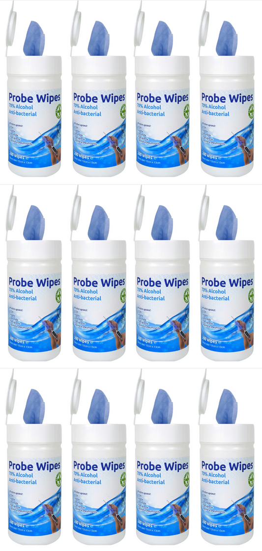 12 x Probe Wipes