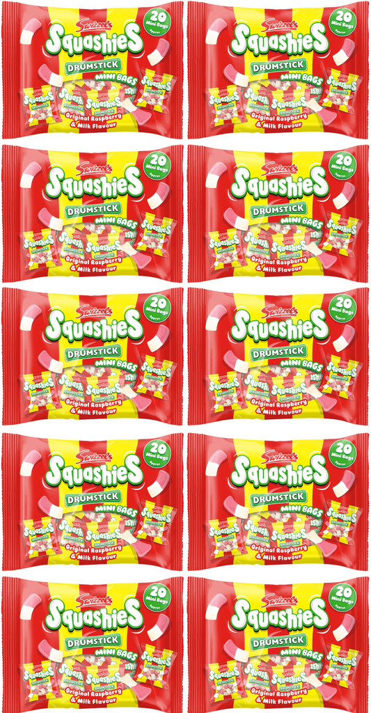 10 x Squashies Original Bag Multipack (20 bags) - 280GM