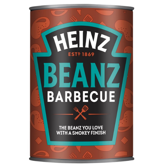 12 x Heinz Beanz Barbecue       - 390GM