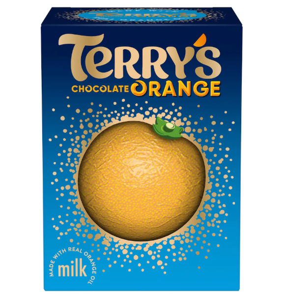 96 x Terrys Chocolate Orange Milk 157G 96Pk