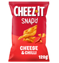 14 x Cheez-It Snap D Cheese & Chilli Baked Snacks 120G