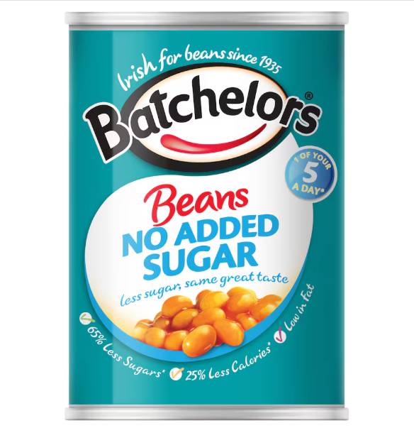 24 x Batchelors Beans No Added Sugar 420G