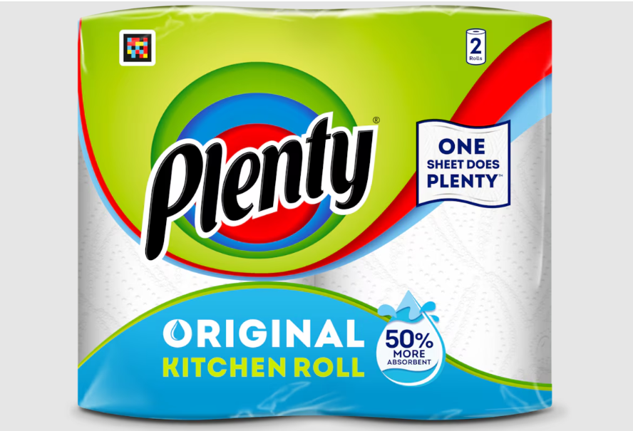 4 x Plenty Original - 2 PACK