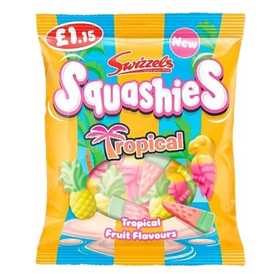 12 x Squashies Tropical - 110GM
