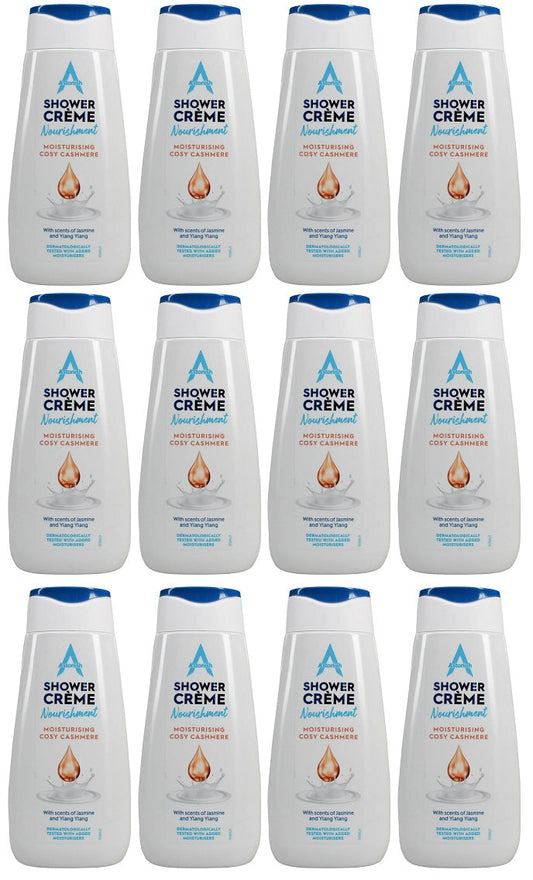 12 x Astonish Crème Shower Cashmere - 400ML
