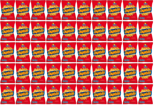 50 x Tayto Chipsticks Salt & Vinegar Flavour 33G
