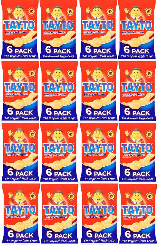 96 x Tayto Cheese and Onion 25g Mega Box