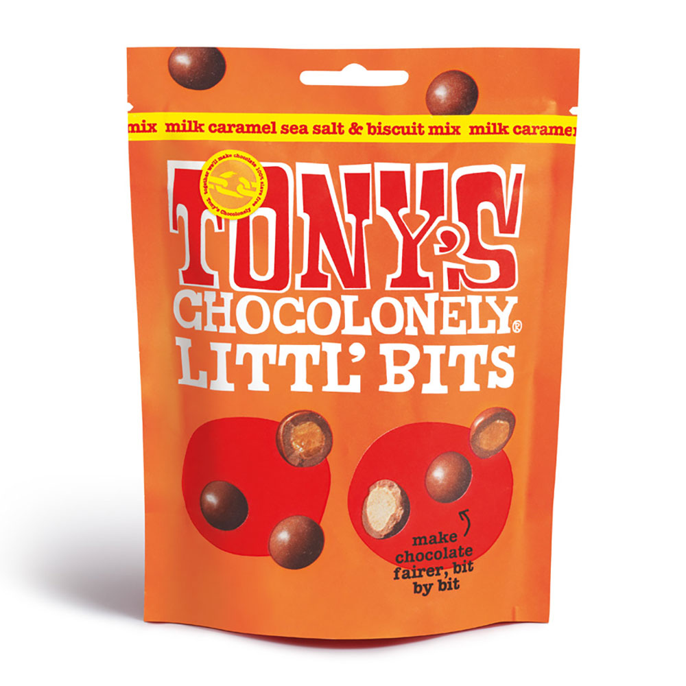 8 x Tonys Chocolonely Littl  Bits 100G