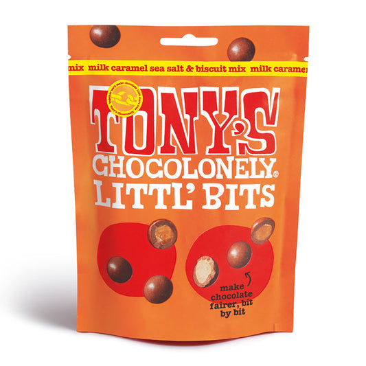 8 x Tonys Chocolonely Littl  Bits 100G