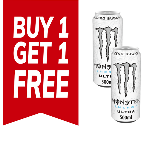 Monster Energy Ultra Zero - 500Ml Buy 1 Get 1 Free