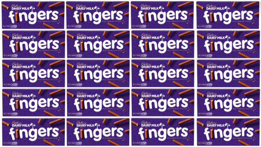 20 x Cadbury Fingers 114G