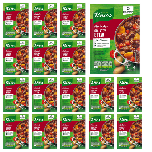 16 x Knorr Mealmaker Country Stew Sachet 41G