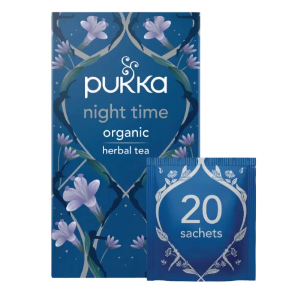 Pukka Organic Night Time 20 Herbal Tea Sachets