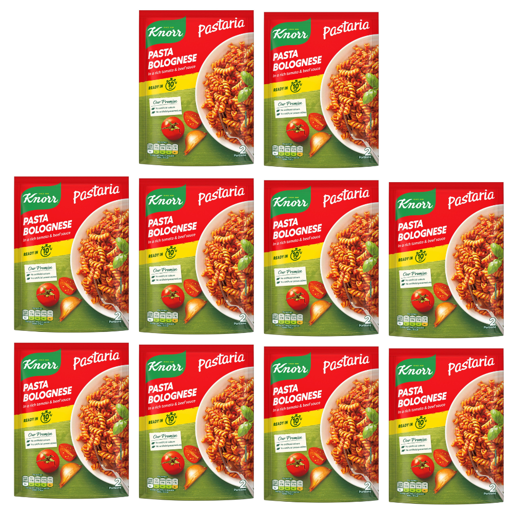 10 x Knorr Pastaria Bolognese 160G
