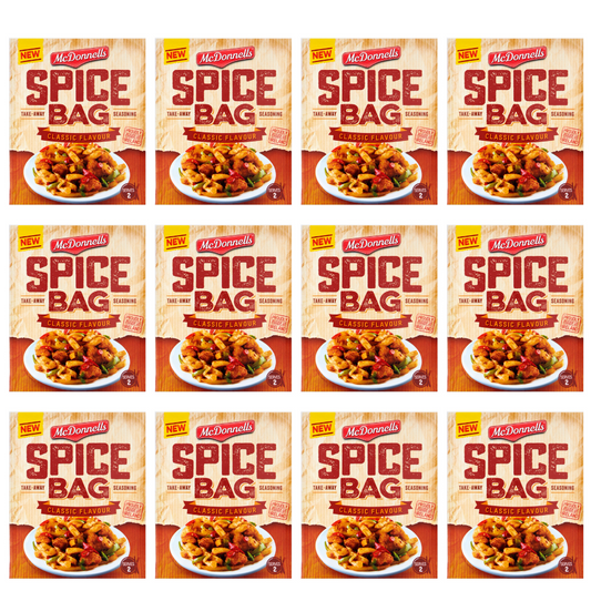 12 x Mcdonnells Spice Bag Original 40G