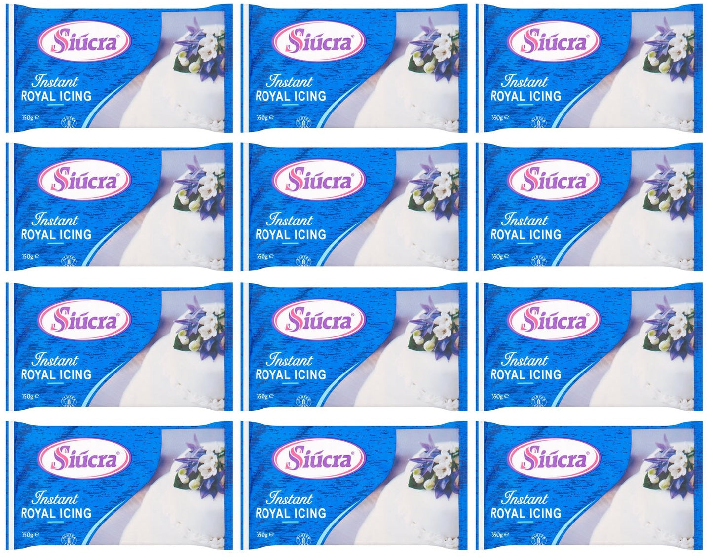 12 x Siúcra Instant Royal Icing 350G