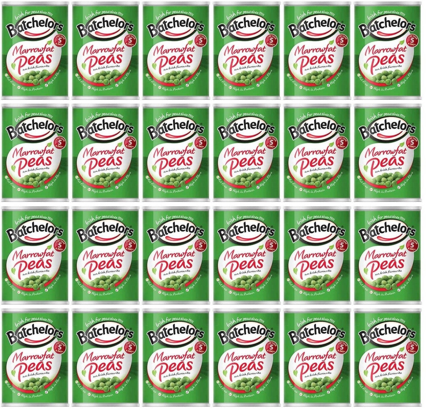 24 x Batchelors Marrowfat Peas 420G