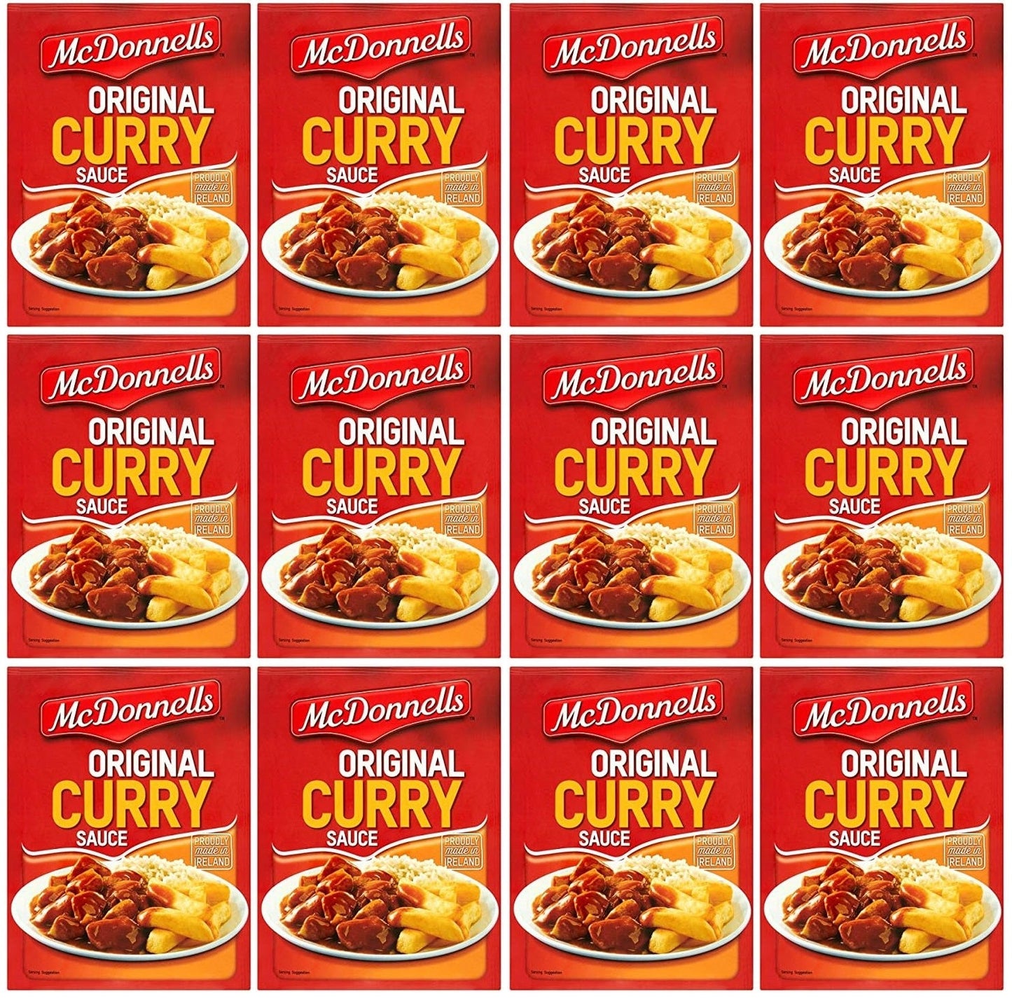 12 x Mcdonnells Original Curry Sauce 500G