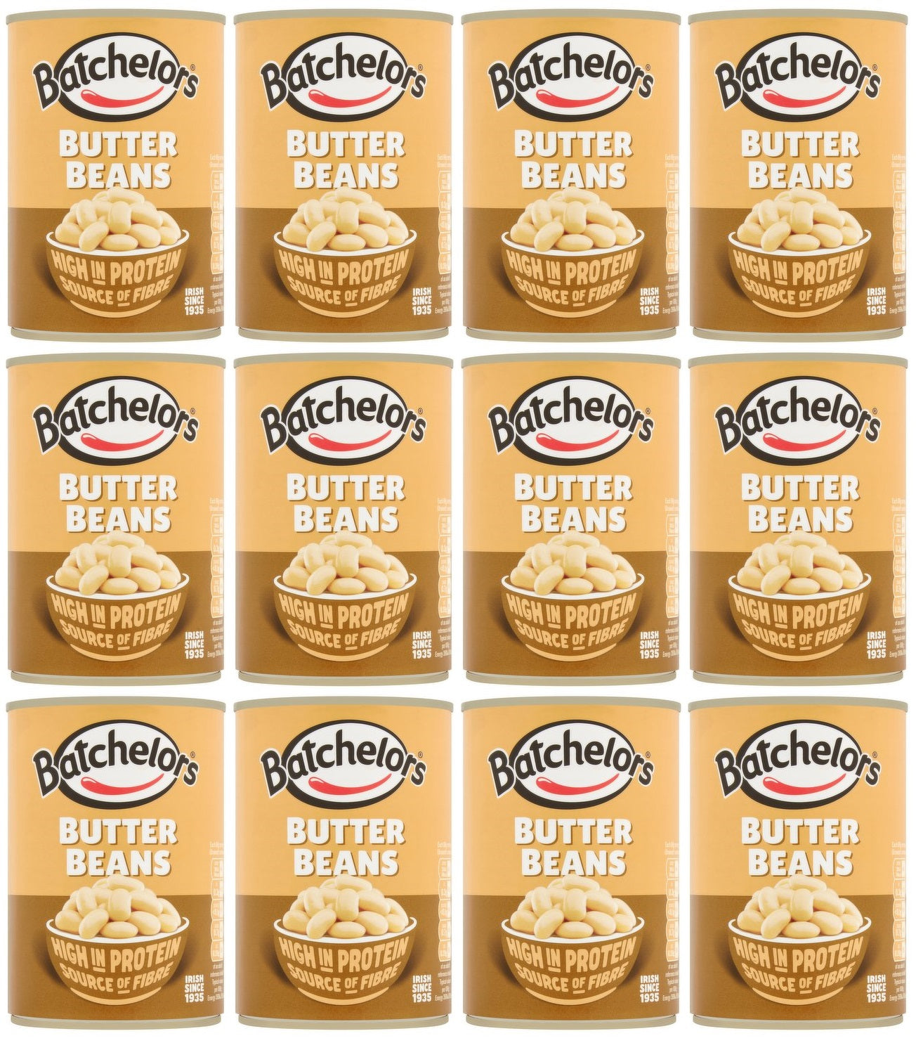 12 x Batchelors Butter Beans 400G