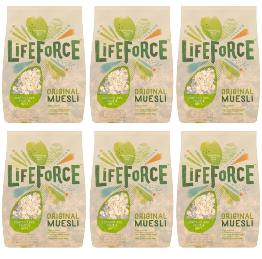 6 x Lifeforce Original Muesli 750G