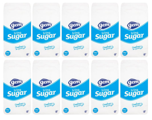 10 x Gem Icing Sugar 500G