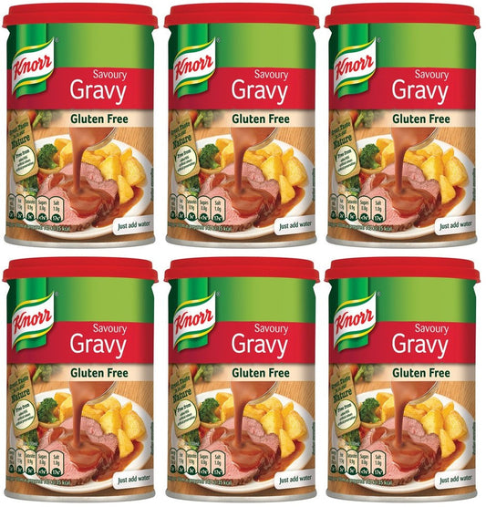 6 x Knorr Gluten Free Savoury Gravy 185G