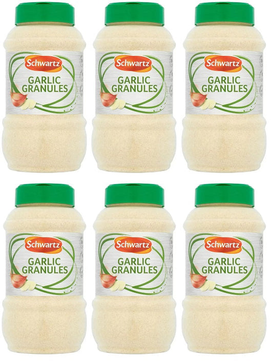 6 x Schwartz Garlic Granules 620G