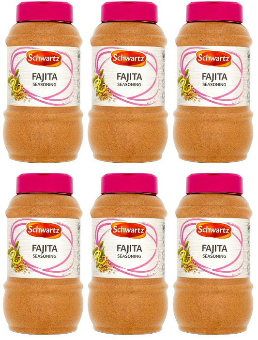 6 x Schwartz Fajita Seasoning 530G