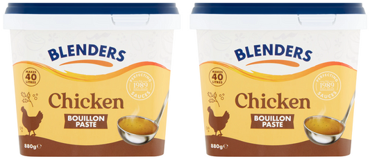 2 x Blenders Chicken Bouillon Paste 880G