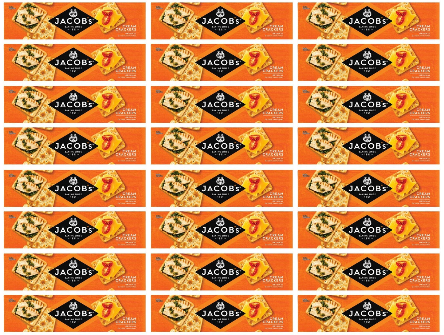 24 x Jacob's Cream Crackers 300G