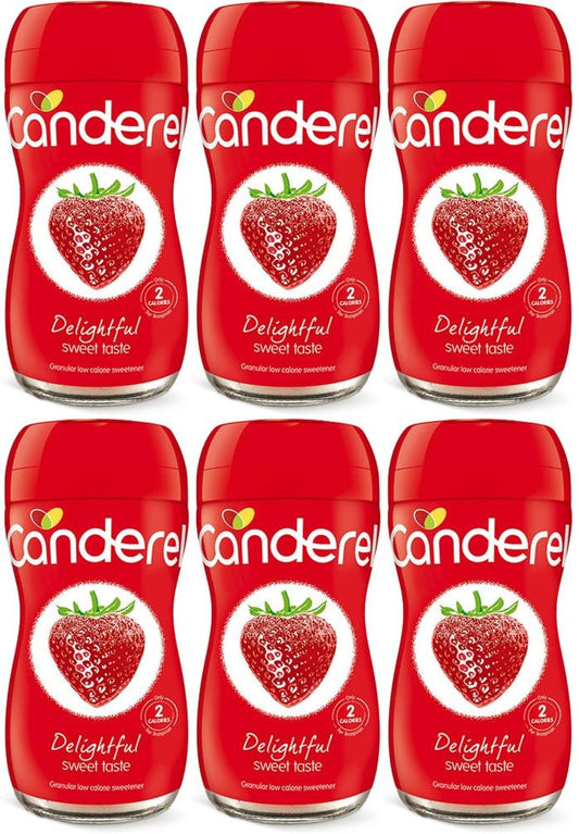6 x Canderel Granular Low Calorie Sweetener 75G