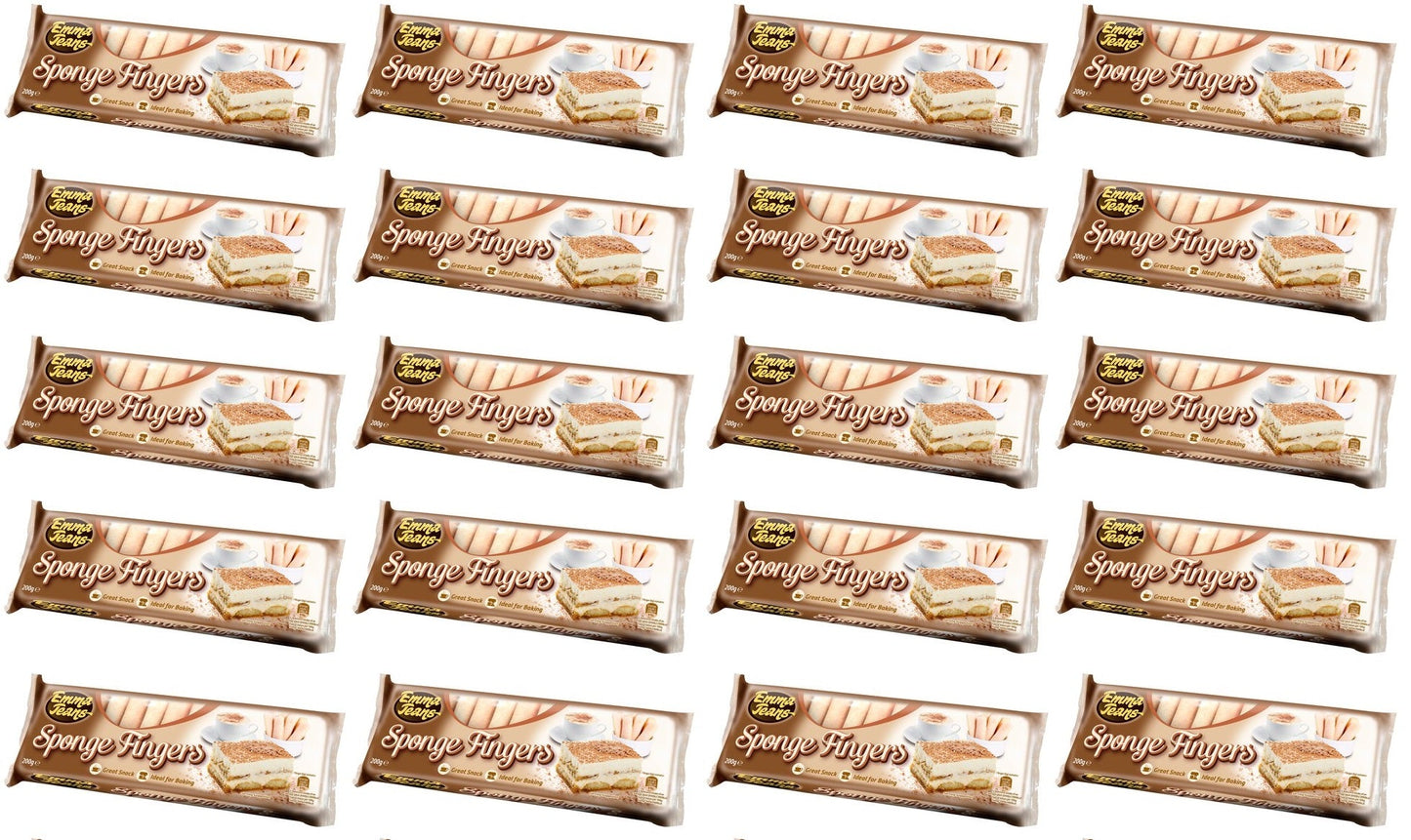 20 x Emma Jeans Sponge Fingers 200G