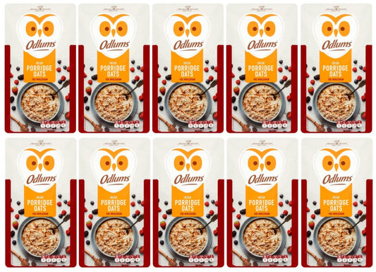 10 x Odlums Irish Porridge Oats 1.5Kg