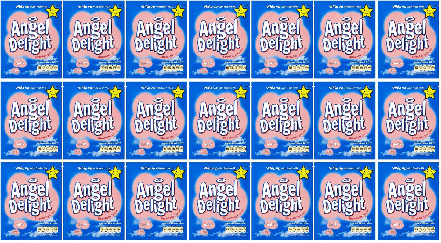 21 x Angel Delight Strawberry Flavour 59G