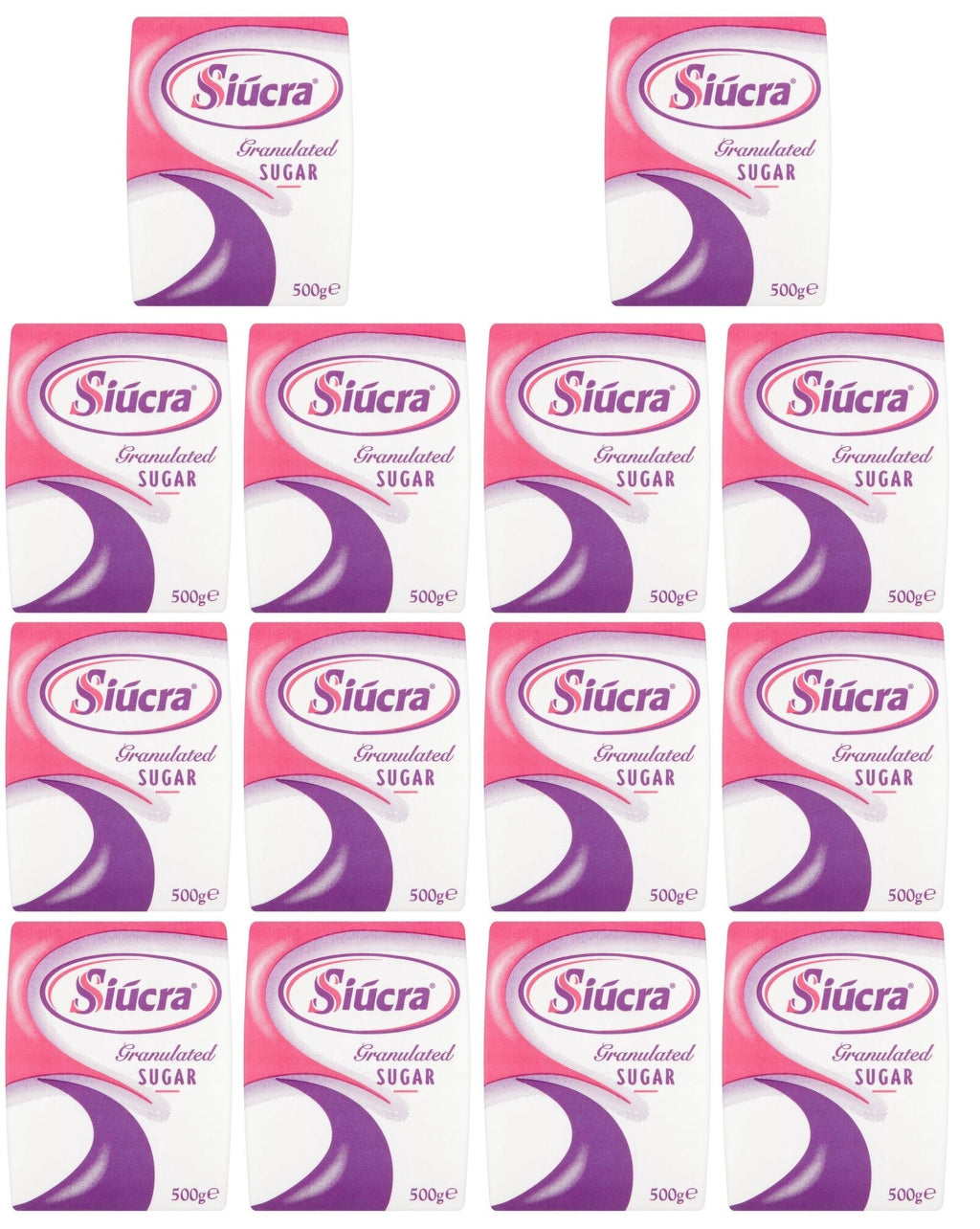 14 x Siúcra Granulated Sugar 500G