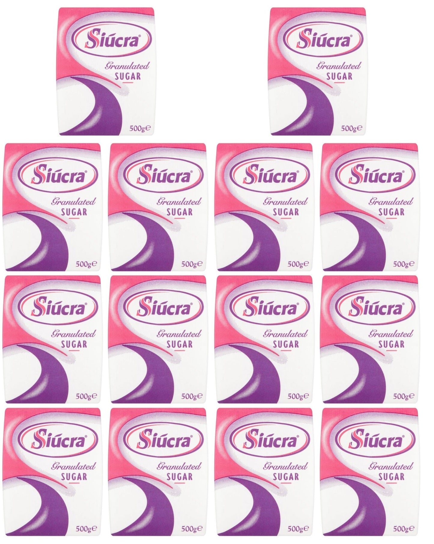 14 x Siúcra Granulated Sugar 500G