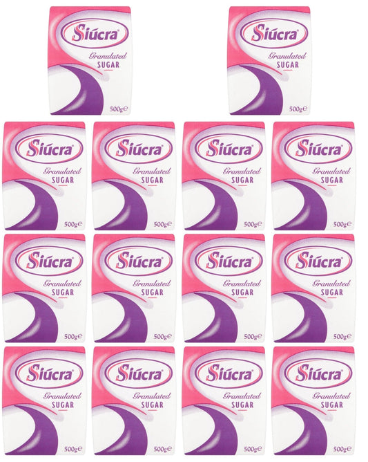 14 x Siúcra Granulated Sugar 500G
