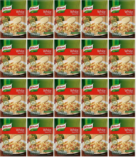 20 x Knorr White Sauce Mix 25G