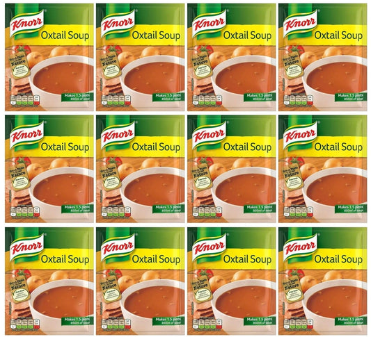 12 x Knorr Oxtail Soup 1.5 Pints/60G
