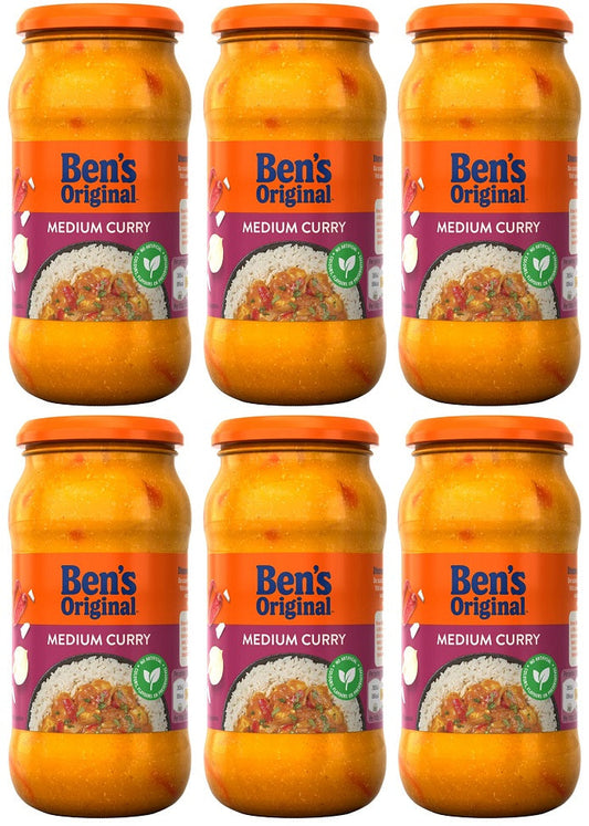 6 x Ben's Original Mild Curry 440G