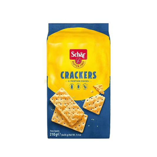 5 x Schär Gluten-Free Crackers 6 X 35G (210G)