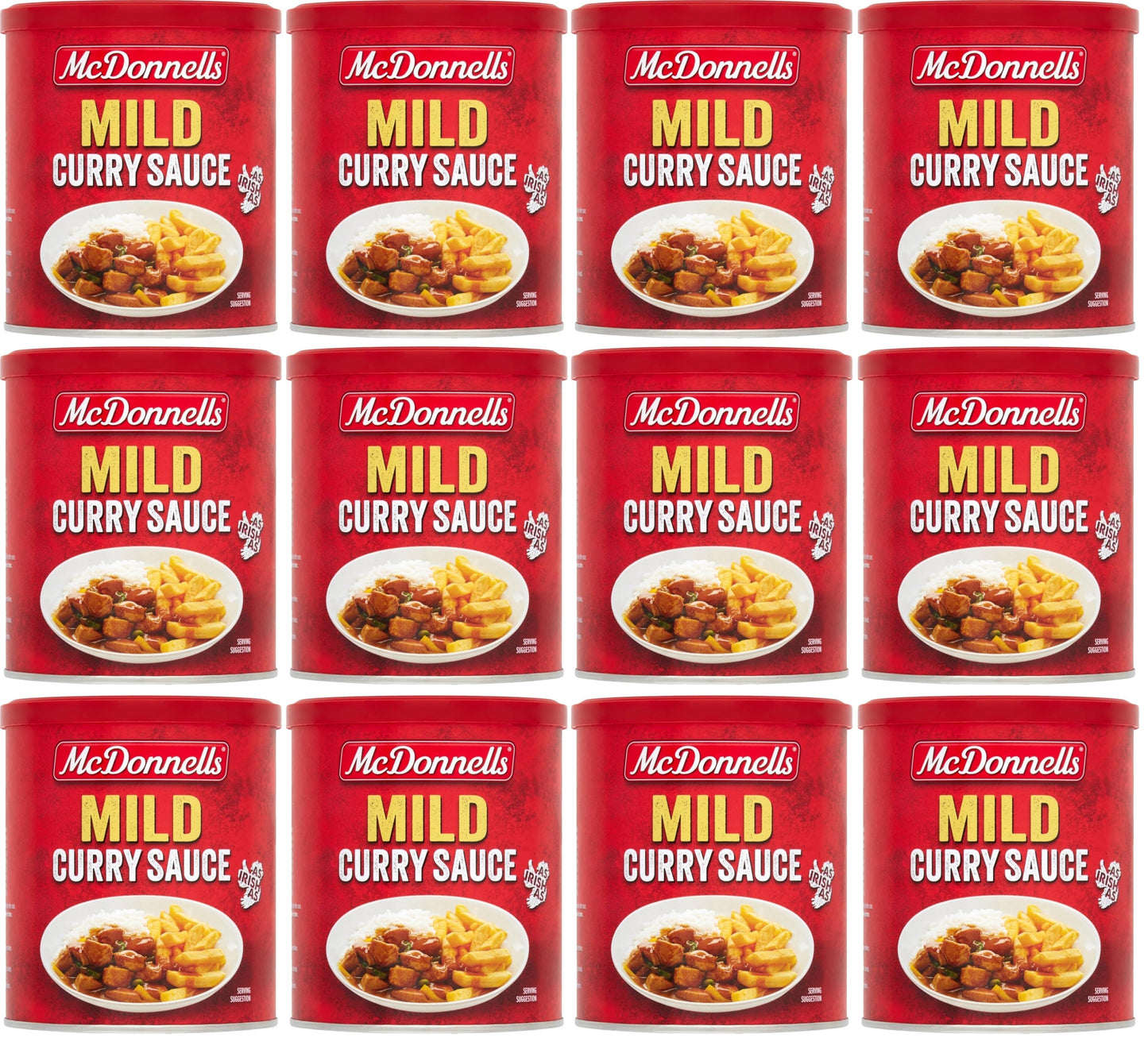 12 x Mcdonnells Mild Curry Sauce 200G