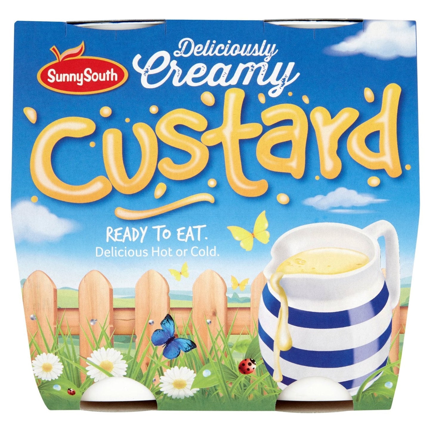 4 x Sunny South Deliciously Creamy Custard 4 X 150G (600G)