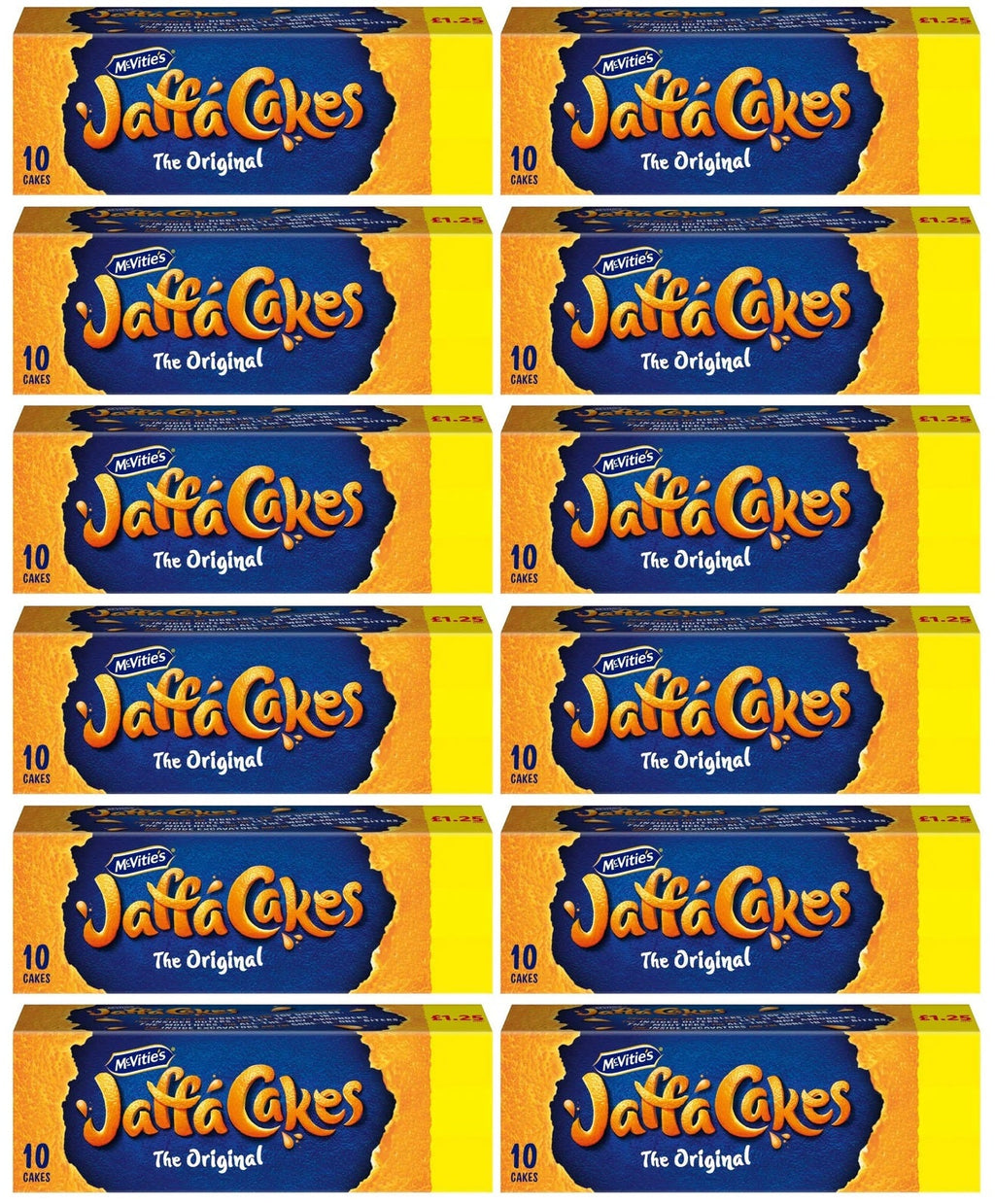12 x Mcvitie's 10 Jaffa Cakes The Original