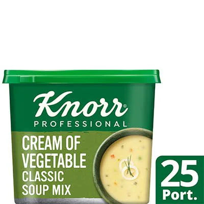 Knorr Professional Classic Cream Of Veg Soup 25 Portions