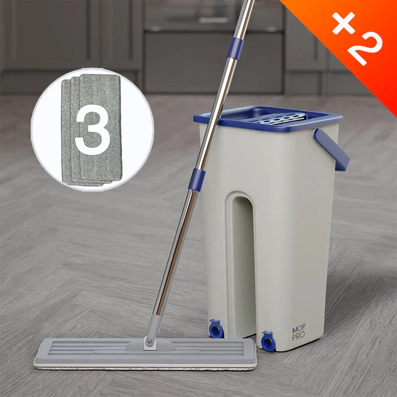 Mop PRO Compact — Multi-Functional Wash & Dry Mop and Bucket Set