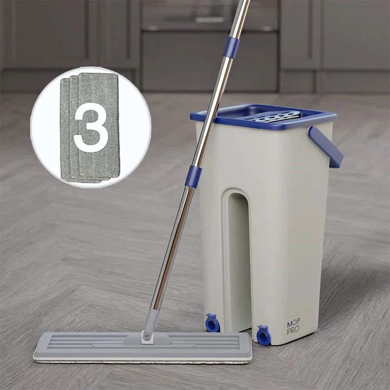 Mop PRO Compact — Multi-Functional Wash & Dry Mop and Bucket Set