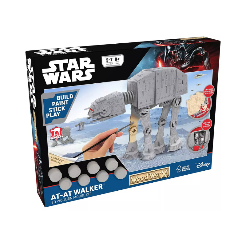 Wood Worx Star Wars Paint Your Own At-At Walker