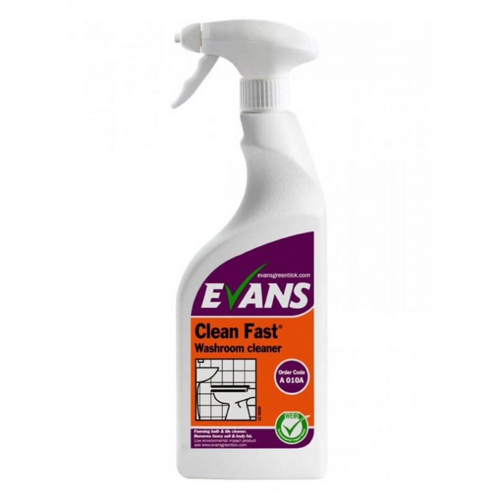 6 x Evans Washroom Cleaner