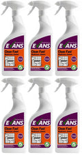 6 x Evans Washroom Cleaner